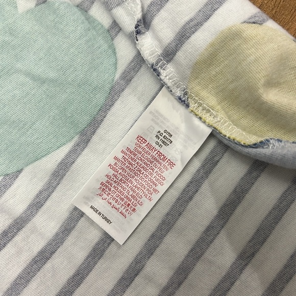 Mini Boden Jersey stripes hearts ❤️ dress size 11/12 - Picture 8 of 11